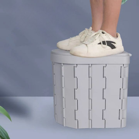 Toilette Pieghevole Da Viaggio — Compatta E Facile Da Trasportare