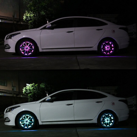 Solarbeleuchtung für Reifen – Stil und Sichtbarkeit in Bewegung