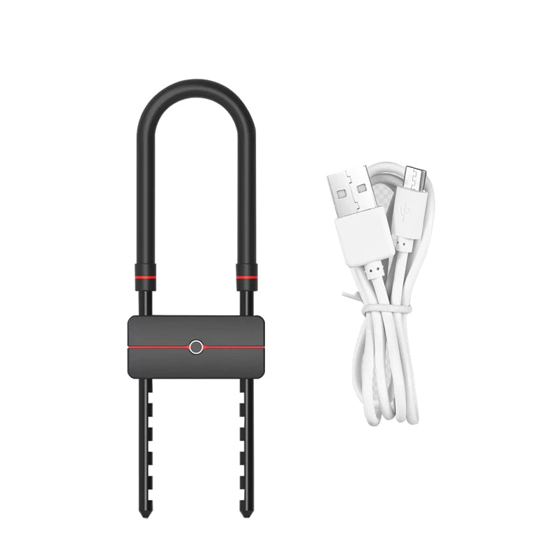 Zámek na kolo s Bluetooth a otiskem prstu