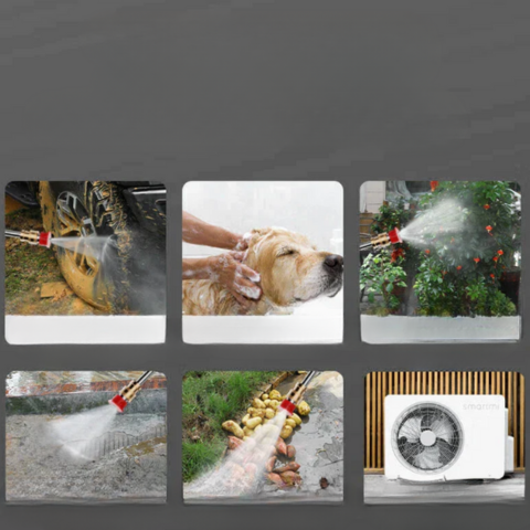 Draadloze Reinigingspistool Voor Auto – Hoge Druk Spuit