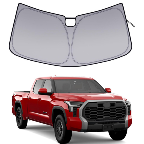 Składany ekran przeciwsłoneczny do szyby czołowej — Redukcja ciepła i łatwy montaż