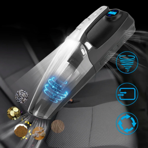 Autonimipölynimuri 4-in-1 – Korkean suorituskyvyn 12V/120W