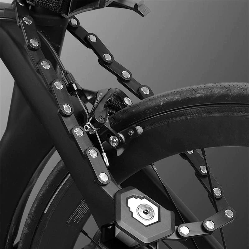 自転車用折りたたみロック — コンパクトで頑丈なセキュリティ