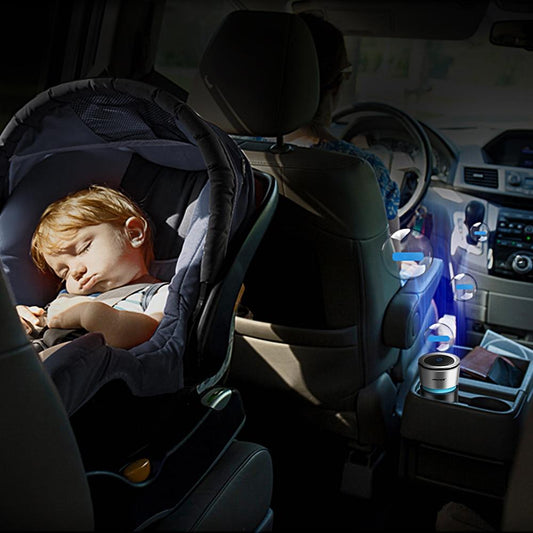 Purificador de Aire para Coche — Frescura y Confort en el Trayecto