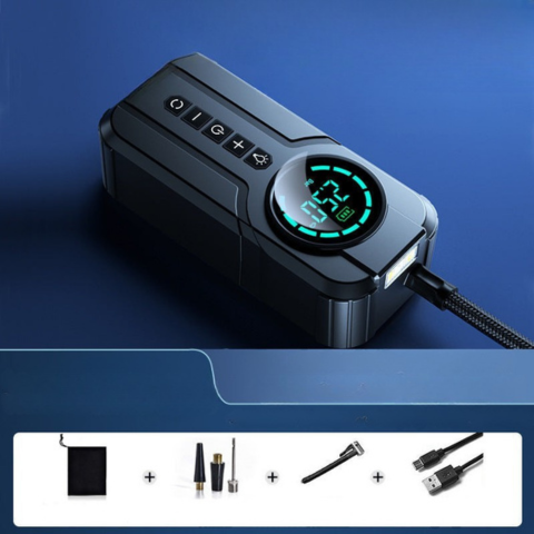 ضاغط هواء محمول - شاشة LED عالية الدقة