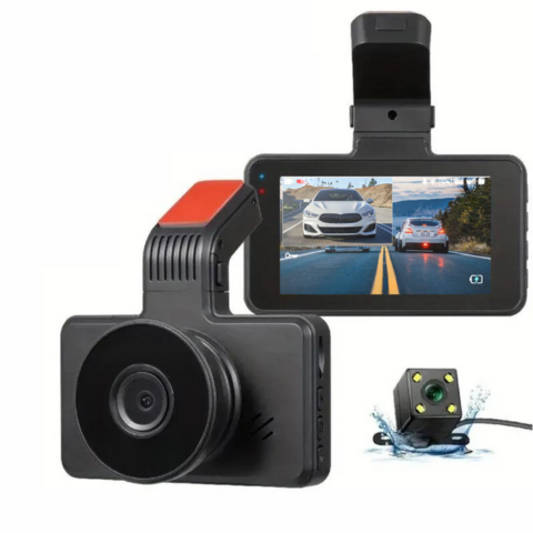 Caméra Double Auto – Sécurité Totale Sur La Route