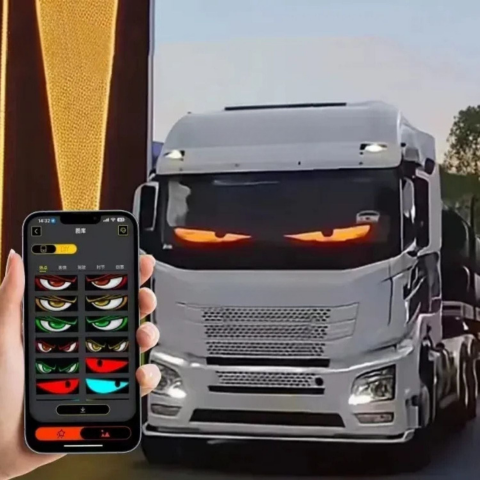 LED-Anzeige Auto – Zeigen Sie, was Sie unterwegs wollen!