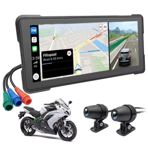 Système Multimédia Moto — GPS, Musique & Contrôle Intelligent