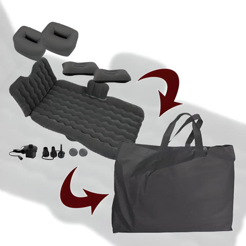 Matelas Gonflable Pour Banquette Arrière Auto – Pratique Et Facile À Installer