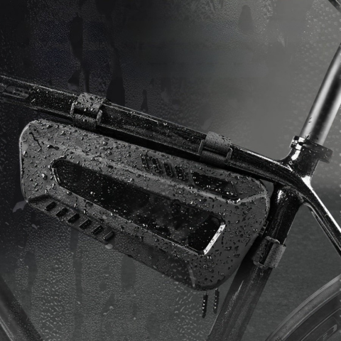 Σκληρή Αδιάβροχη Τσάντα Στο Τιμόνι — Πρακτική Αποθήκευση Για Ποδήλατο