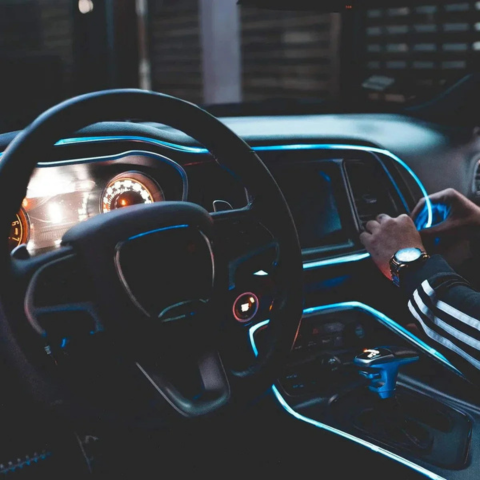 Auto LED-strips – RGB-interieurverlichting
