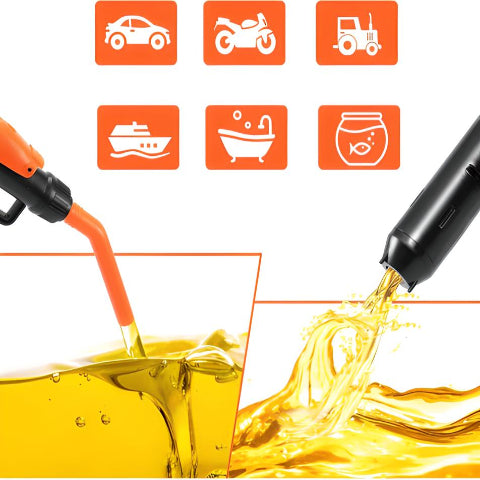Bærbar drivstoffoverføringspumpe – Enkel, Rask og Uanstrengt