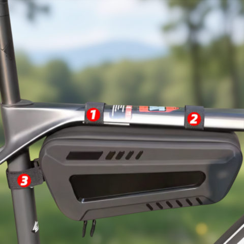 Sztywna Wodoszczelna Torba Na Kierownicę — Praktyczne Miejsce Na Rower