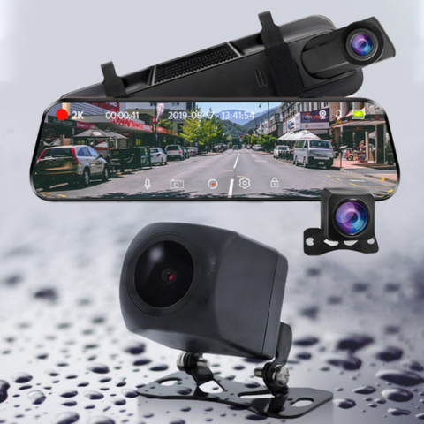 Espejo Retrovisor Conectado Con Doble Cámara – Conducción Más Segura