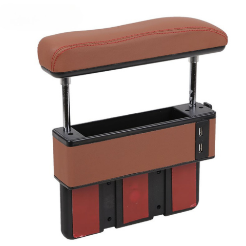 Univerzálny automobilový opierka — nastaviteľné pohodlie s integrovaným USB portom