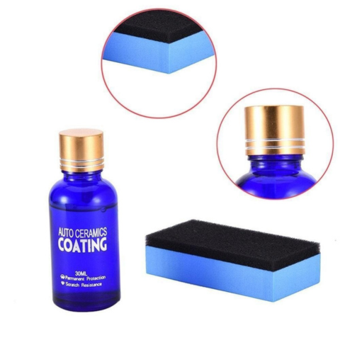 Auto Ceramic Coating Kit — Long-Lasting Shine & Hydrophobic Surface