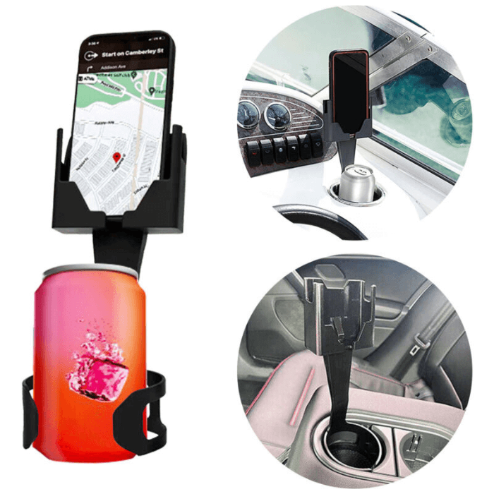 Multifunctionele Telefoonsteun 2-in-1 — Compatibel met Alle Smartphones