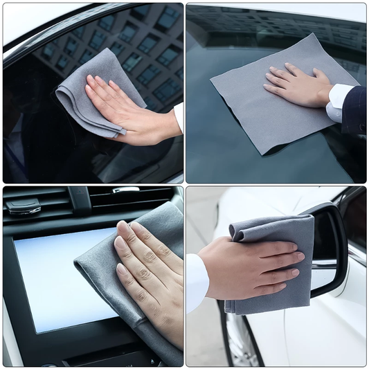 Ultra absorberende microvezel auto chiffon – Krassenvrije carrosseriewas