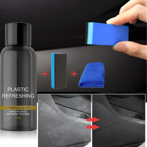 Restorative Gel for Auto Plastics – Like New Finish 