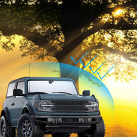 Pare-Soleil Pliable Pare-Brise — Compatible 2 Et 4 Portes