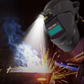 Masque De Soudage Auto-Obscurcissant Avec Lampe Frontale