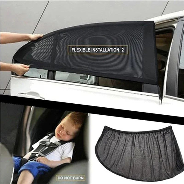 Parasoles Universales Extensibles Para Ventanas Laterales De Coche 