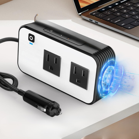 Auto-Stromwandler – Schnelllade-Steckdosen und USB-Ports 