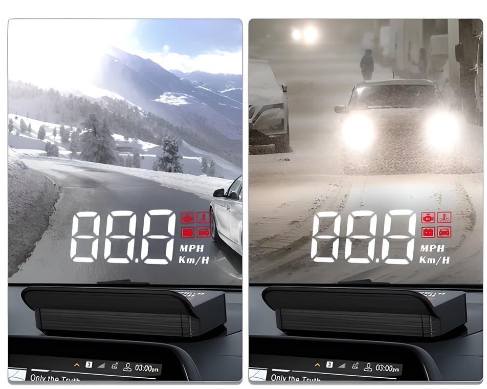 Wyświetlacz Tête Haute OBD2 – Bezpieczniejsza i Inteligentniejsza Jazda 