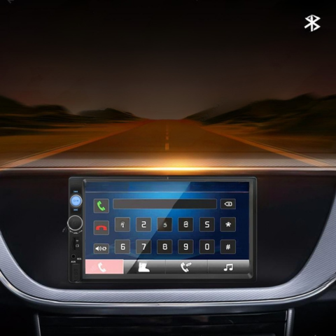 Autoradio mit Touchscreen für das Auto – Navigation und Unterhaltung 