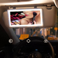 Zrkadlo LED do slnečnej clony pre auto – Nastaviteľné a nabíjateľné osvetlenie 