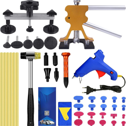 Zestaw Naprawczy Do Karoserii — Łatwe Usuwanie Wgnieceń 