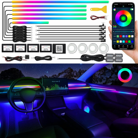 Kit Innenbeleuchtung Auto LED — Schaffen Sie die ideale Atmosphäre 