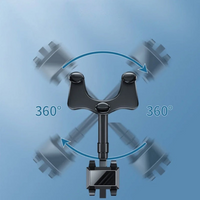 Υποστήριξη Τηλεφώνου Ρετρό καθρέφτη – Ρυθμιζόμενη Γωνία και Σταθερή Στήριξη 