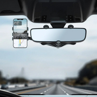 Υποστήριξη Τηλεφώνου Ρετρό καθρέφτη – Ρυθμιζόμενη Γωνία και Σταθερή Στήριξη 