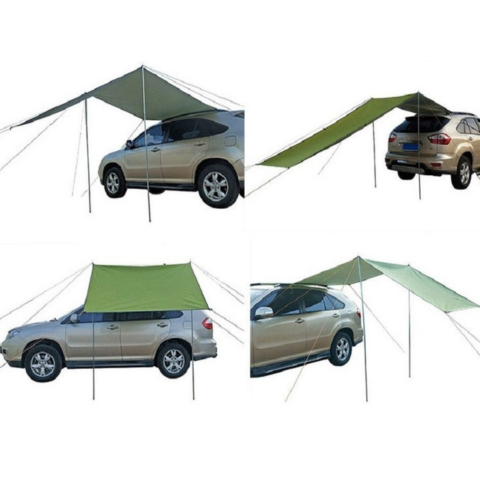 Toldo De Maletero Para Coche – Perfecto Contra Sol Y Lluvia 