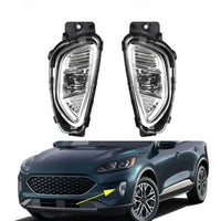Φώτα Ομίχλης LED Εμπρός — Συμβατά με Ford Escape 2020-2021 
