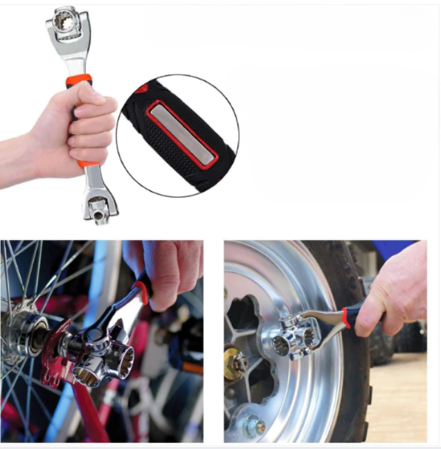 Cheie dinamometrică cu două capete – Reglare precisă și prindere ergonomică 