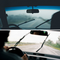 Wasserabweisende Windschutzscheibe – Sichere Fahrt 