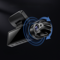 Dashcam Dubbel Full HD Bil - Nattvision + Inre Kamera 