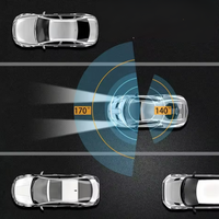 Dashcam Dubbel Full HD Bil - Nattvision + Inre Kamera 