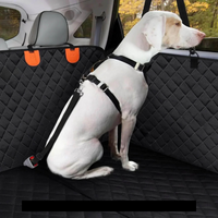 Funda de Asiento de Coche para Perro – Impermeable y Antideslizante con Arnés de Seguridad 