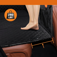 Funda de Asiento de Coche para Perro – Impermeable y Antideslizante con Arnés de Seguridad 