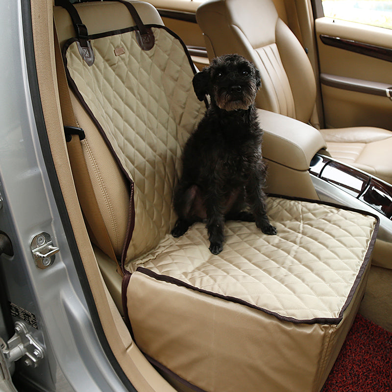 Asiento Elevado Para Perro — Comodidad Y Seguridad Durante El Viaje 