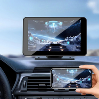 ワイヤレスCarplayと7インチポータブルカーラジオ - シンプルなインストールとモダンなインターフェイス