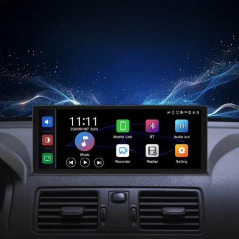 Οθόνη αφής 11,3 ιντσών με 4K Dashcam και κάμερα οπισθοπορείας 1080p - Εξαιρετικά καθαρή εικόνα και ομαλή οδήγηση