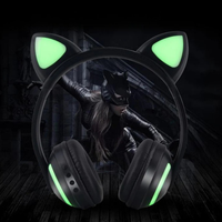 Φωτεινά ακουστικά Bluetooth Cat Ears - Άνετη ακρόαση & πρωτότυπο στυλ