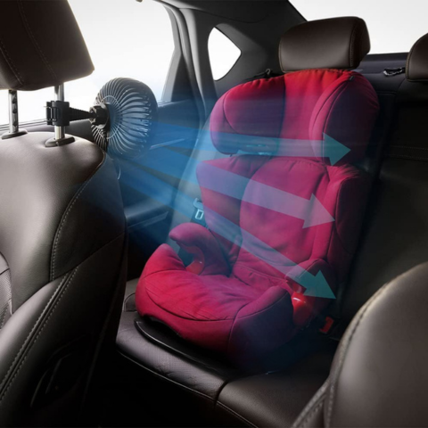 Mini Auto-tuulettimen — Tehokas jäähdytys matkalla 