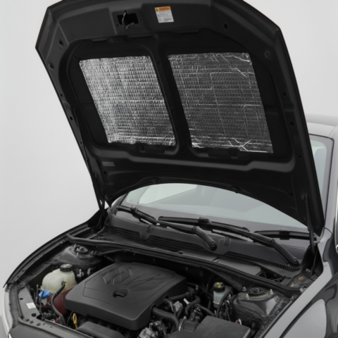 Automobilový protihlukový a tepelne izolačný valec — Jednoduchá a odolná aplikácia 