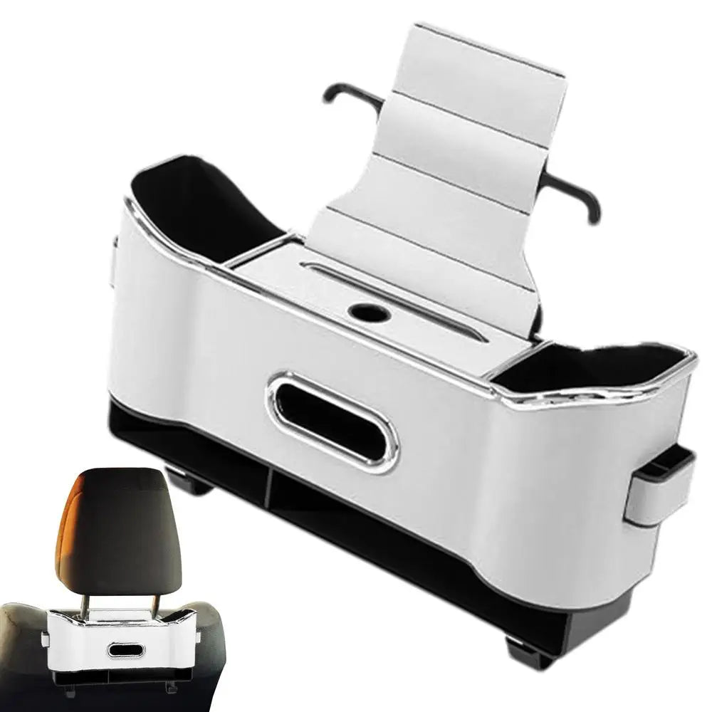 Οργανωτής πίσω καθίσματος με γάντζους και κουτί αποθήκευσης - Βελτιστοποιημένος χώρος & τακτοποιημένο αυτοκίνητο