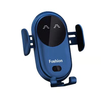 Cargador Inalámbrico para Coche con Soporte para Teléfono – Fijación Automática y Rápida 